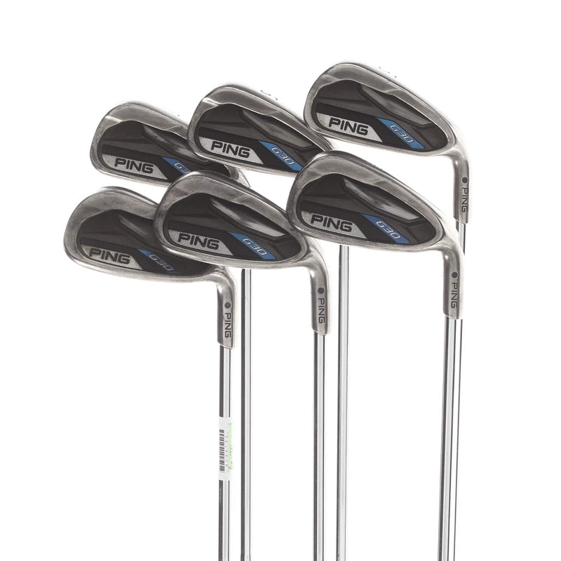 Ping G30 Steel Mens Right Hand Irons 5-PW Blue Dot 1* Upright Regular - Ping CFS