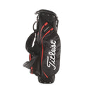 Titleist Players 4 Stadry Stand Bag - Black/Red/White