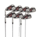 Wilson D250 Steel Mens Left Hand Irons 4-PW Uniflex - Wilson D250