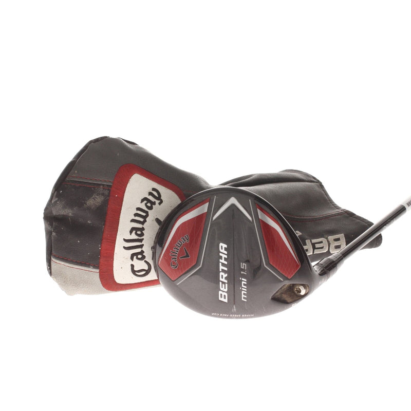 Callaway Bertha Mini 1.5 Graphite Mens Left Hand Mini Driver 14* Regular - Kuro Kage 60g