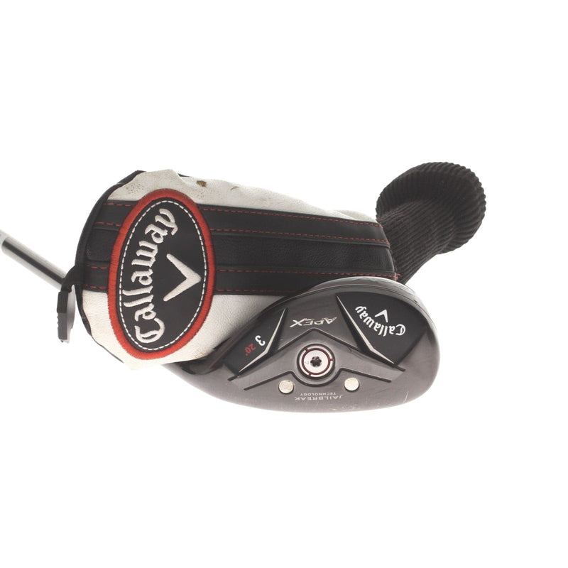 Callaway Apex 2019 Graphite Mens Right Hand 3 Hybrid 20* Stiff - Project X Catalyst 70