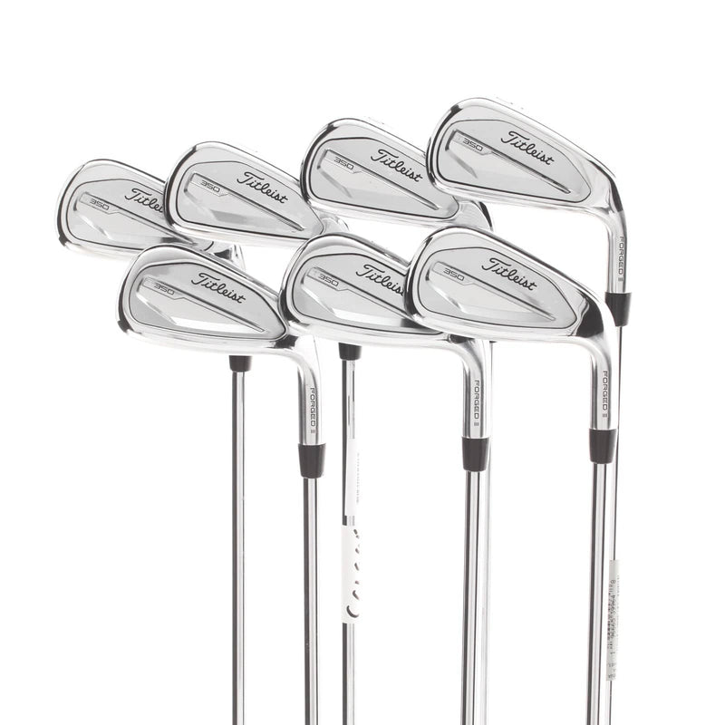Titleist T350 Steel Mens Right Hand Irons 5-GW Regular - AMT Red R300