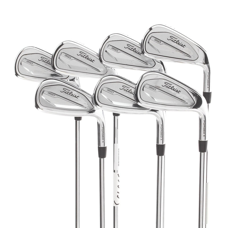 Titleist T350 Steel Mens Right Hand Irons 5-GW Regular - AMT Red R300
