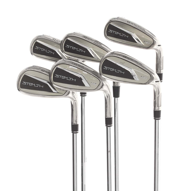 TaylorMade Stealth HD Graphite Mens Right Hand Irons 5-PW Regular - KBS Max MT 85