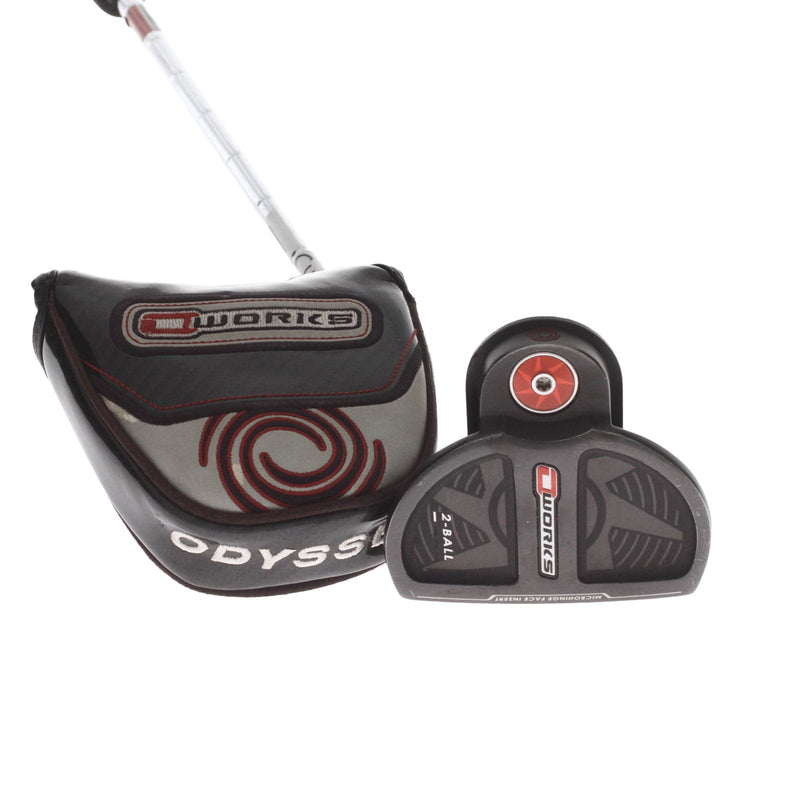 Odyssey O Works 2-Ball Mens Right Hand Putter 35" Mallet - Winn Pro 1.32