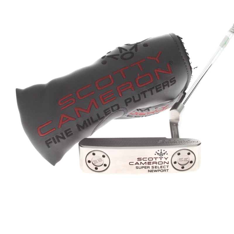 Scotty Cameron Super Select Newport Mens Right Hand Putter 34" Blade - Scotty Cameron Grip