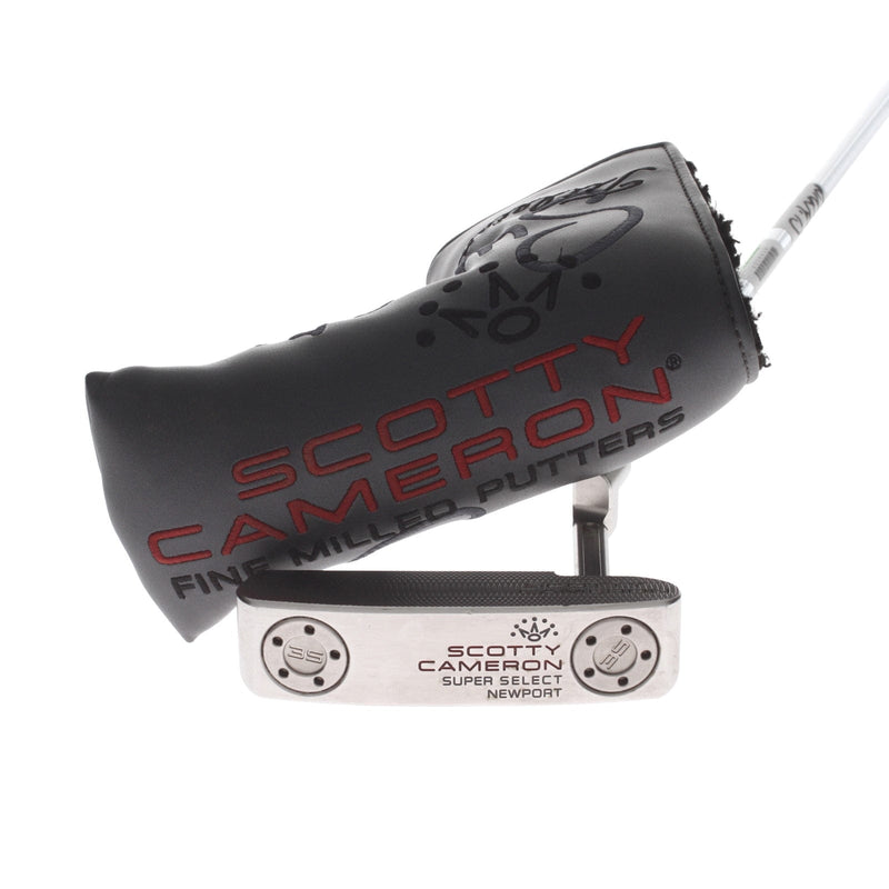 Scotty Cameron Super Select Newport Mens Right Hand Putter 34" Blade - Scotty Cameron Grip