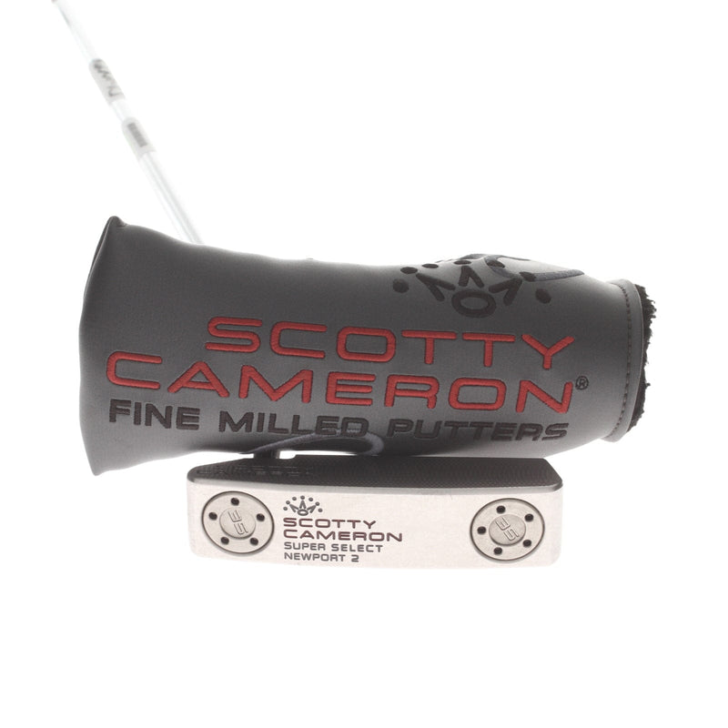 Scotty Cameron Super Select Newport 2 Mens Left Hand Putter 34" Blade - Scotty Cameron Grip