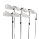 Titleist T350 Steel Mens Left Hand Irons 5-GW Regular - AMT Red R300