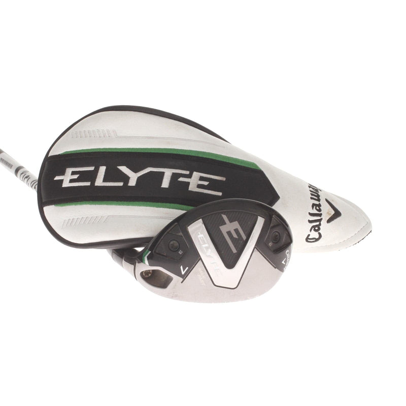 Callaway Elyte Max Fast Graphite Mens Right Hand 7 Hybrid 35* Senior - Mitsubishi Vanquish 4 R2