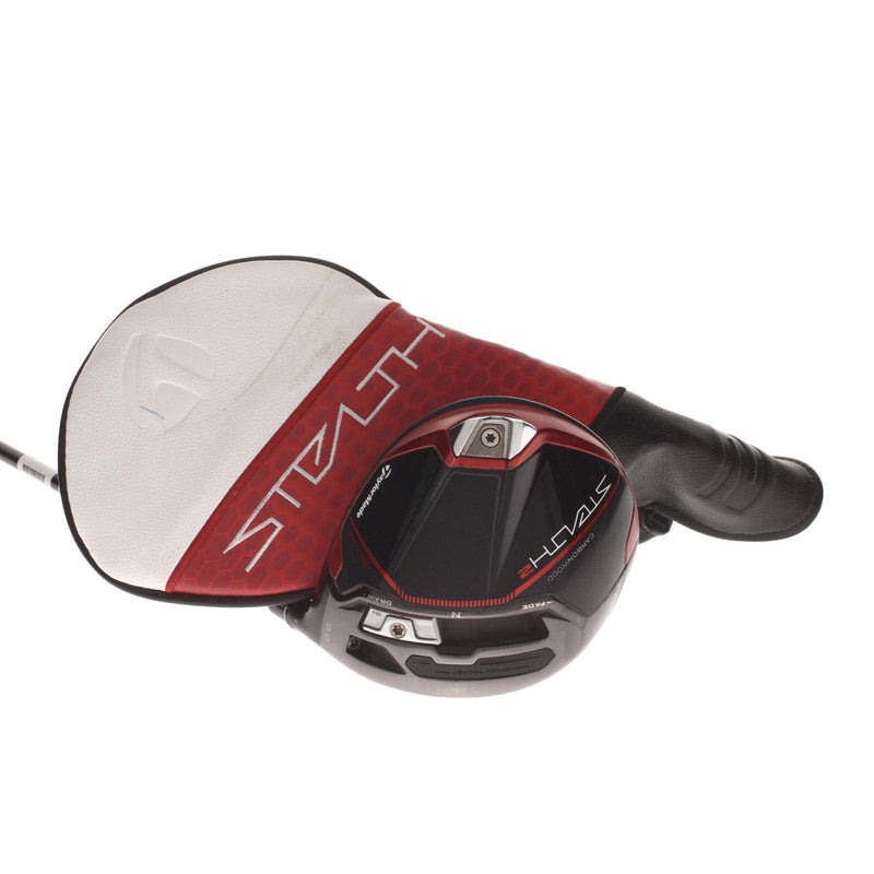 TaylorMade Stealth 2 Plus Graphite Mens Right Hand Driver 9* Stiff - Mitsubishi C6 Blue 60g
