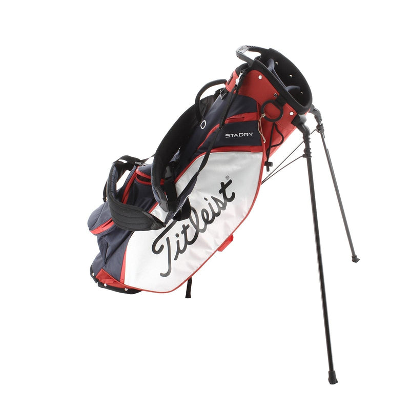 Titleist Players 4 Stadry Stand Bag - Navy/Red/White