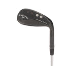 Callaway Jaws Raw Steel Mens Right Hand Lob Wedge 58* 10 Bounce S Grind Stiff - Nippon N.S Pro Modus3 Tour 105