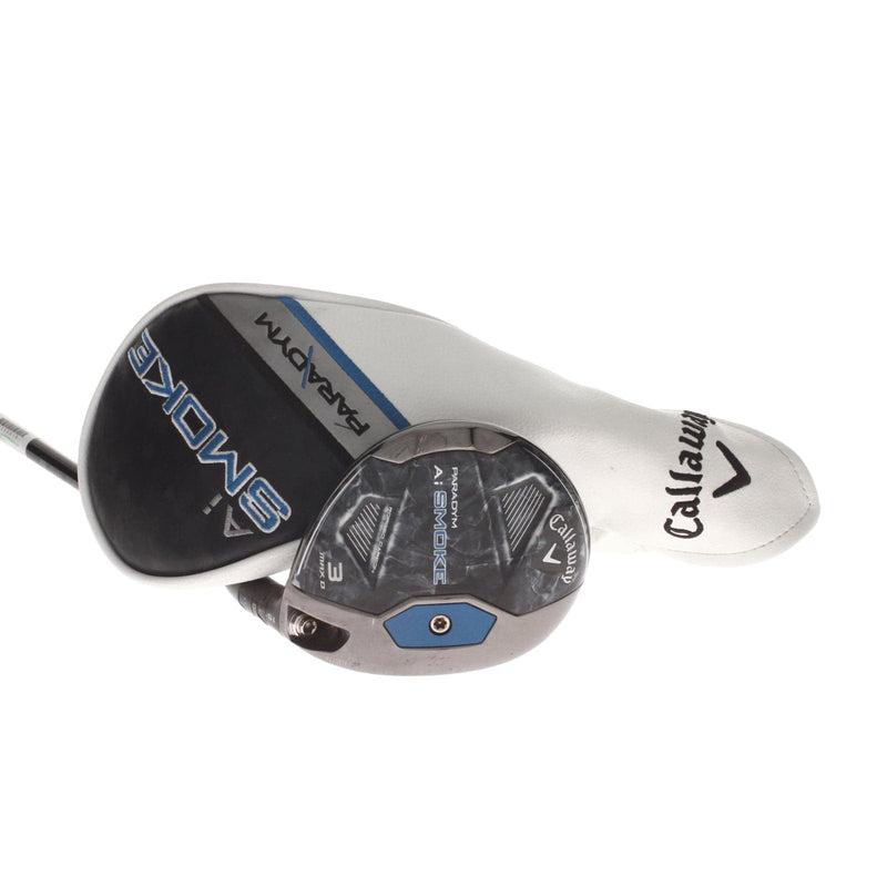 Callaway Paradym Ai Smoke Max D Graphite Mens Right Hand Fairway 3 Wood 15* Stiff - HZRDUS Silver 6.0 90g