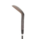 TaylorMade Milled Grind Hi-Toe Steel Mens Left Hand Lob Wedge 60* 7 Bounce Wedge - KBS Hi-Rev 2.0 115