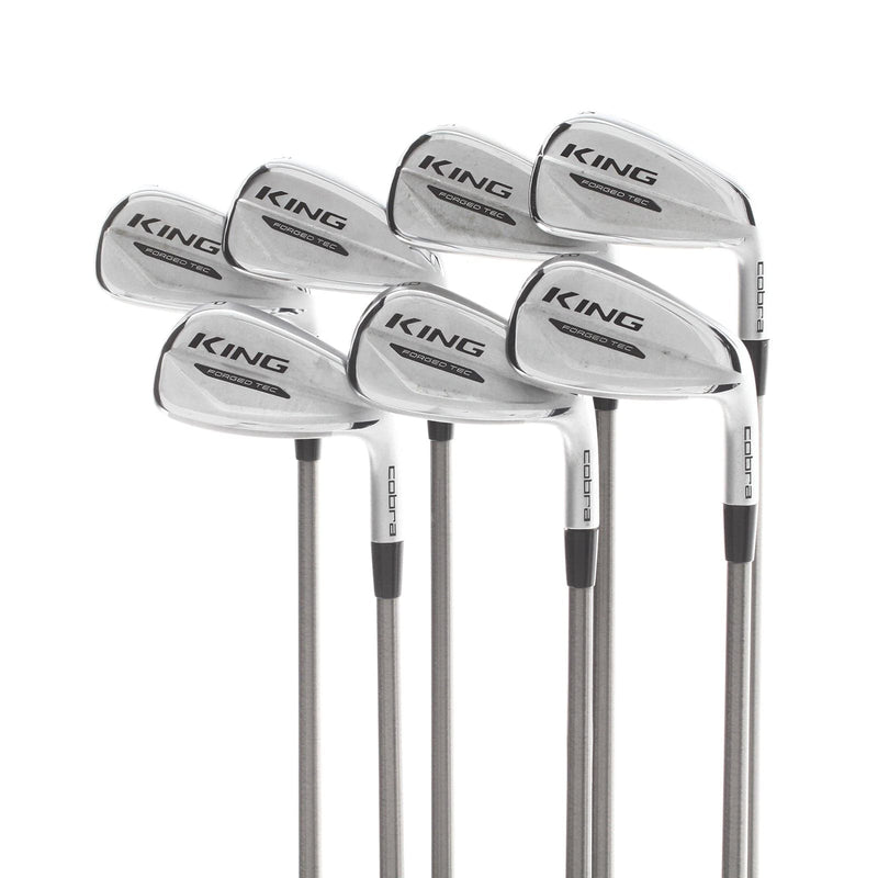 Cobra Forged Tec 2020 Graphite Mens Right Hand Irons 4-PW Regular - Aerotech Steelfiber i110 cw