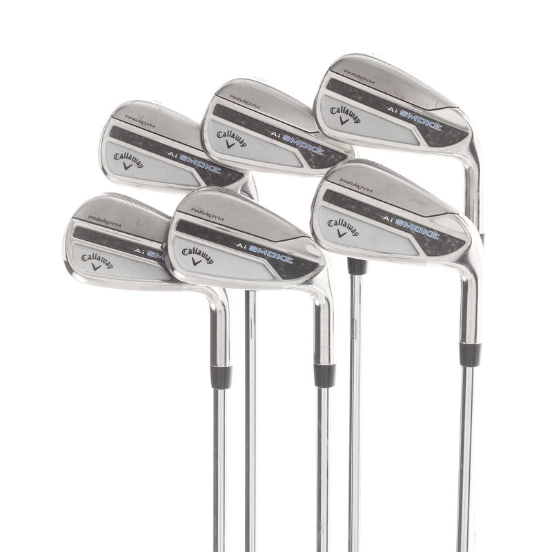 Callaway Paradym Ai-Smoke Steel Mens Right Hand Irons 5-PW Regular - Elevate MPH 95