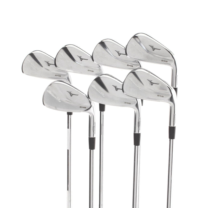Mizuno Pro 245 Steel Mens Right Hand Irons 4-PW Stiff - Nippon N.S Pro 950 GH Neo