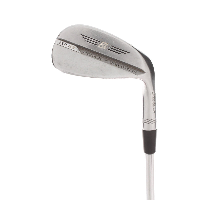 Titleist SM8 Steel Mens Right Hand Gap Wedge 46* 10 Bounce F Grind Stiff - Oban CT-100