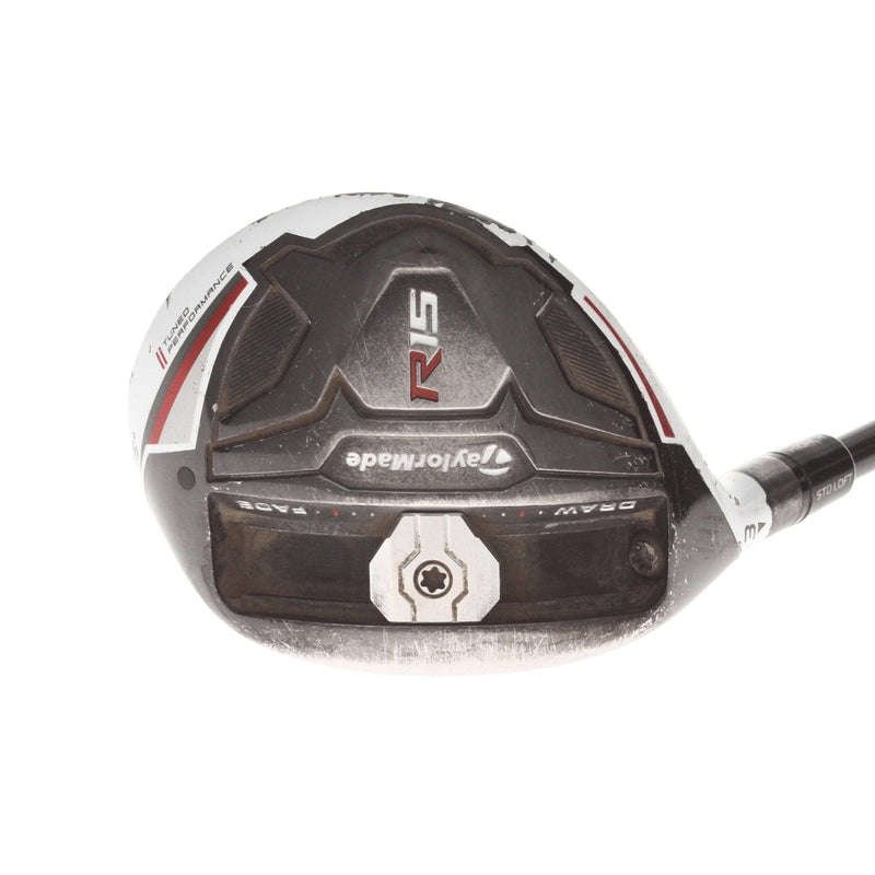 TaylorMade R15 Graphite Mens Left Hand Fairway 3 Wood 15* Stiff - Fujikura Speeder 67