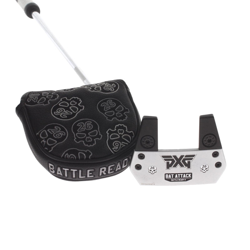 PXG Bat Attack Battle Ready II Mens Right Hand Putter 35" Mallet - Garsen