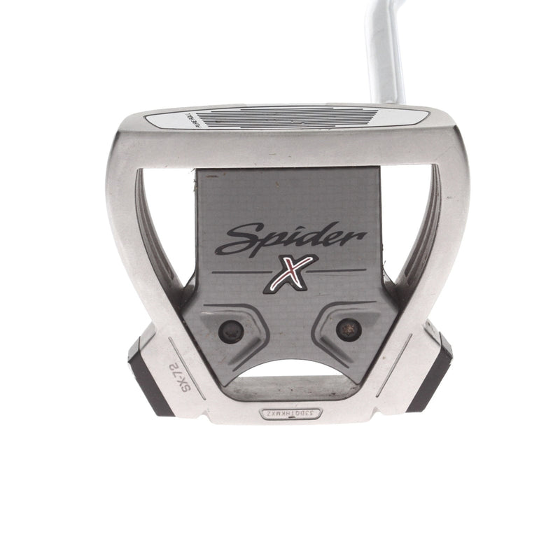 TaylorMade Spider X Hydro Blast Mens Right Hand Putter 34" Mallet - Super Stroke Pistol Grip