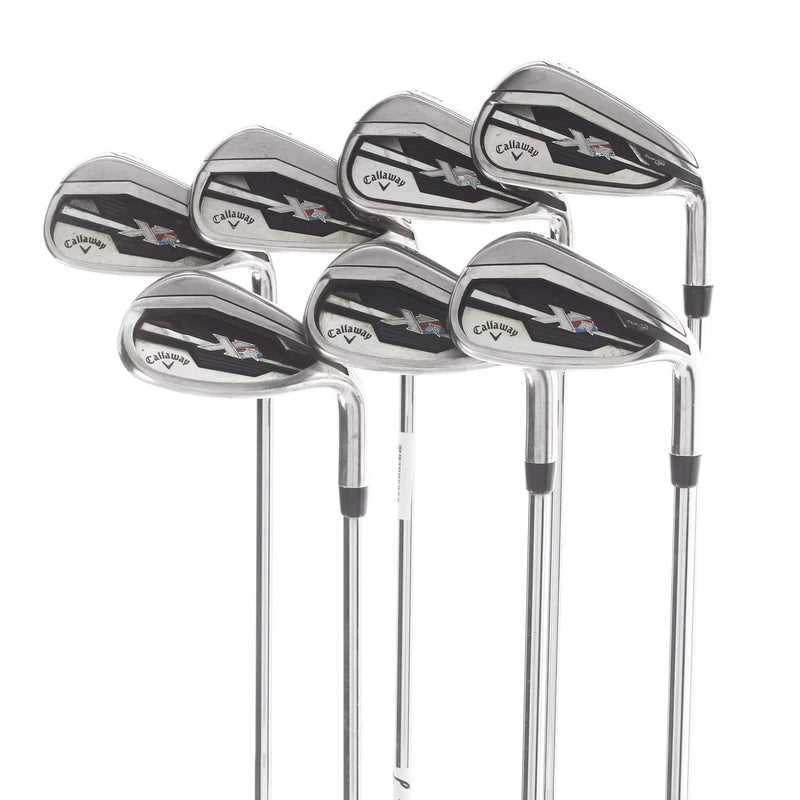 Callaway XR Steel Mens Right Hand Irons 5-SW Regular - True Temper Speedstep 80