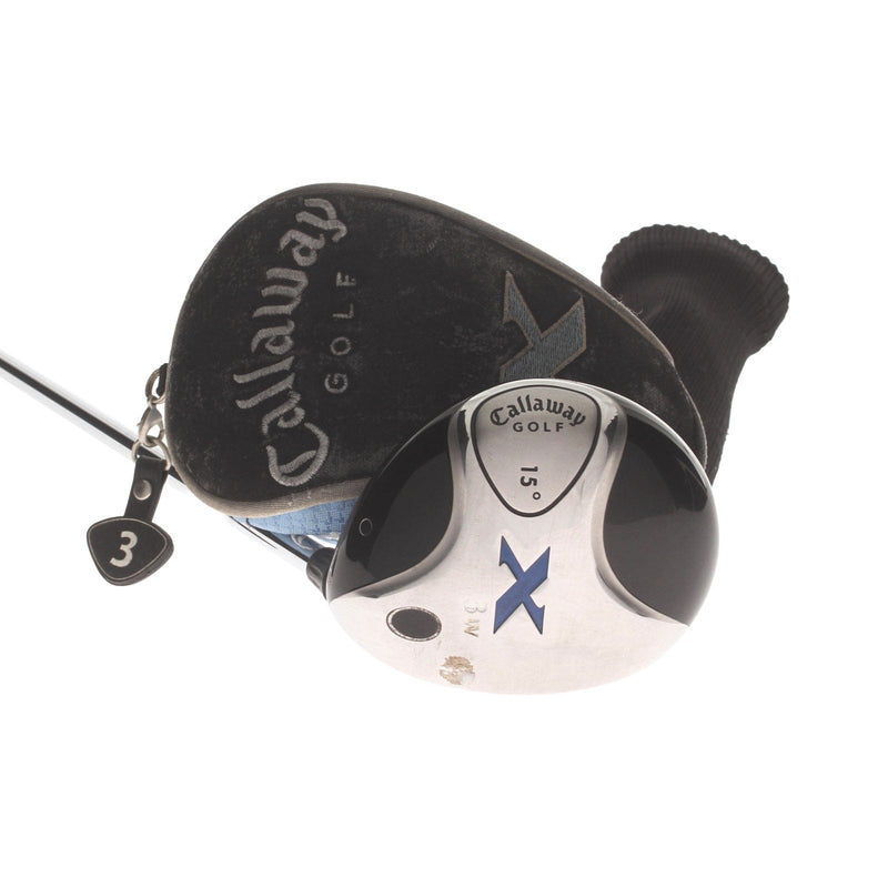 Callaway X 2006 Steel Mens Right Hand Fairway 3 Wood 15* Uniflex - Callaway