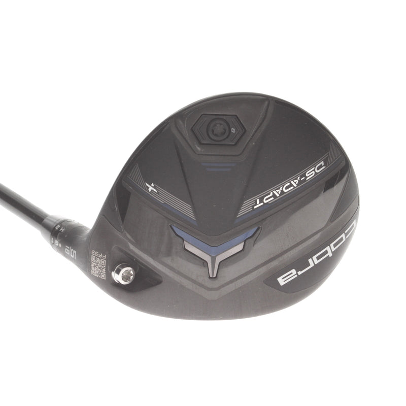 Cobra DS-Adapt X Graphite Mens Right Hand Fairway 5 Wood 18* Stiff - Denali Black 70