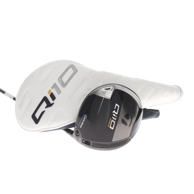 TaylorMade Qi10 Max Graphite Mens Right Hand Driver 9* Regular - Fujikura Ventus Blue 5-R