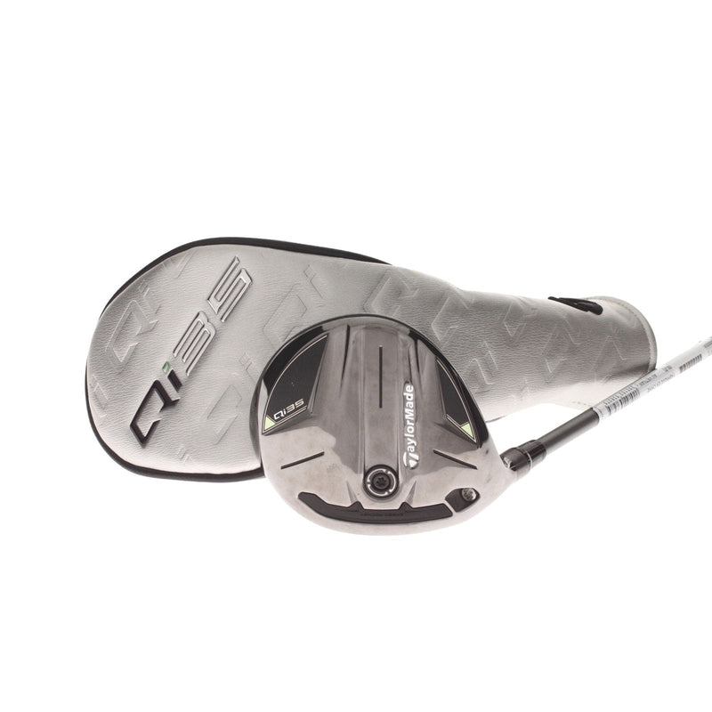 TaylorMade Qi35 Graphite Mens Left Hand Fairway 3 Wood 15* Regular - Fujikura Airspeeder 50-R
