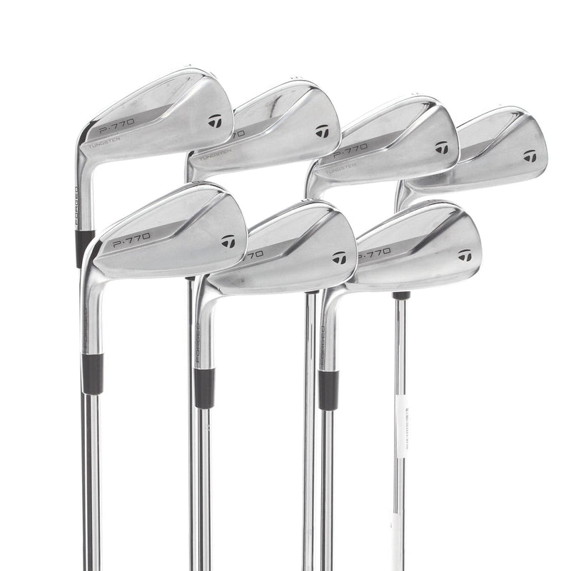 TaylorMade P770 2020 Steel Mens Left Hand Irons 4-PW Regular - KBS Tour 110