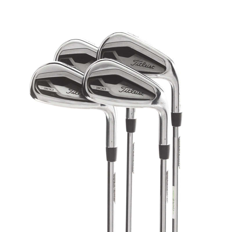 Titleist T300 2021 Steel Mens Right Hand Irons 8-GW Regular - AMT Red R300
