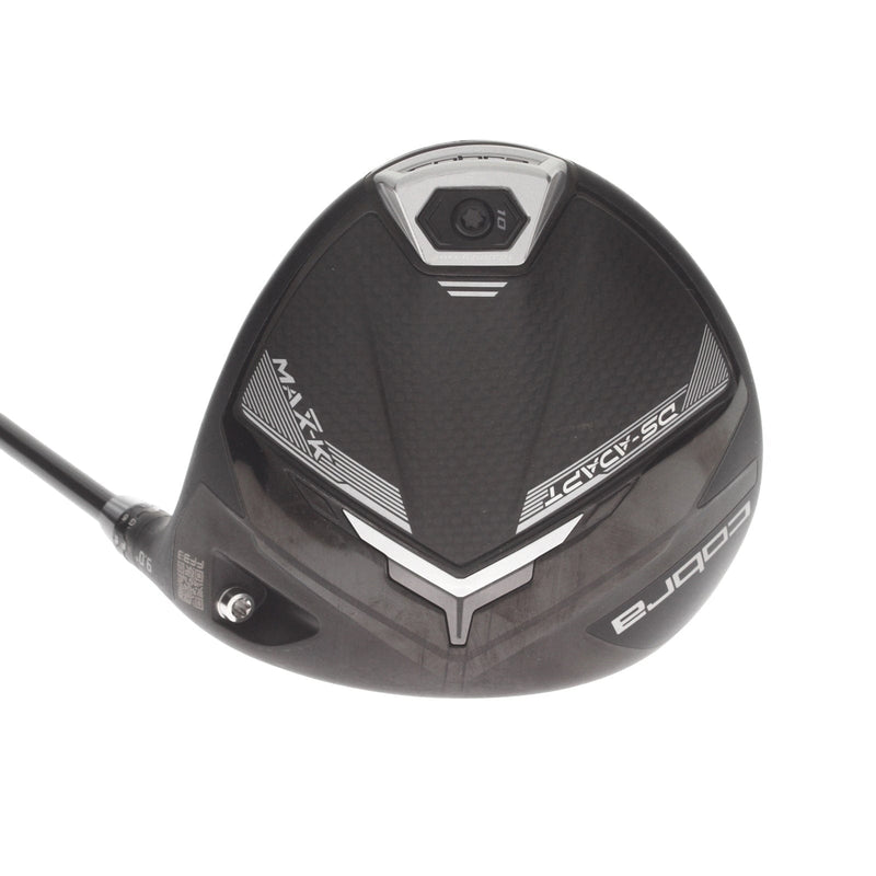 Cobra DS-Adapt Max-K Graphite Mens Right Hand Driver 9* Extra Stiff - Denali Black 6.5 70g