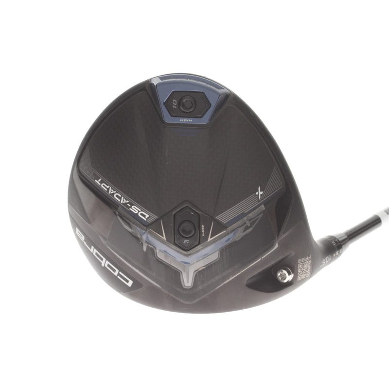 Cobra DS-Adapt X Graphite Mens Left Hand Driver 10.5* Stiff - Denali Black 6.0 60g