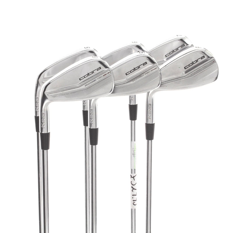 Cobra Forged Tec One Steel Mens Left Hand Irons 5-PW Regular - Cobra Ultralite