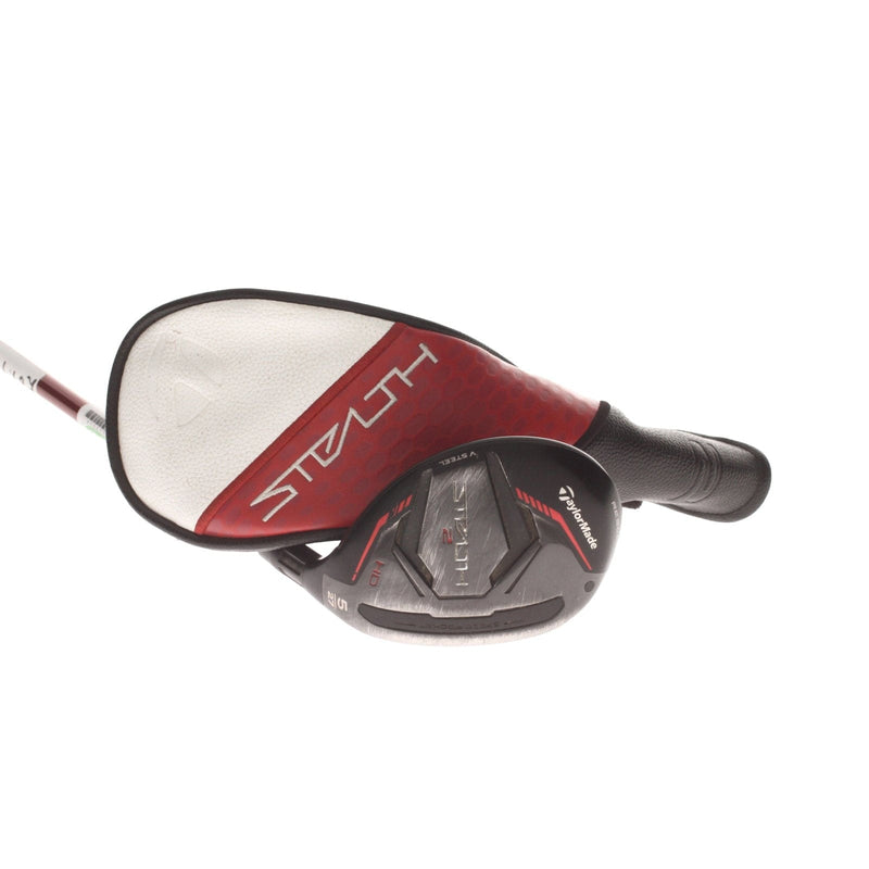 TaylorMade Stealth 2 HD Graphite Mens Right Hand 5 Hybrid 27* Senior - Fujikura Speeder NX Red 50