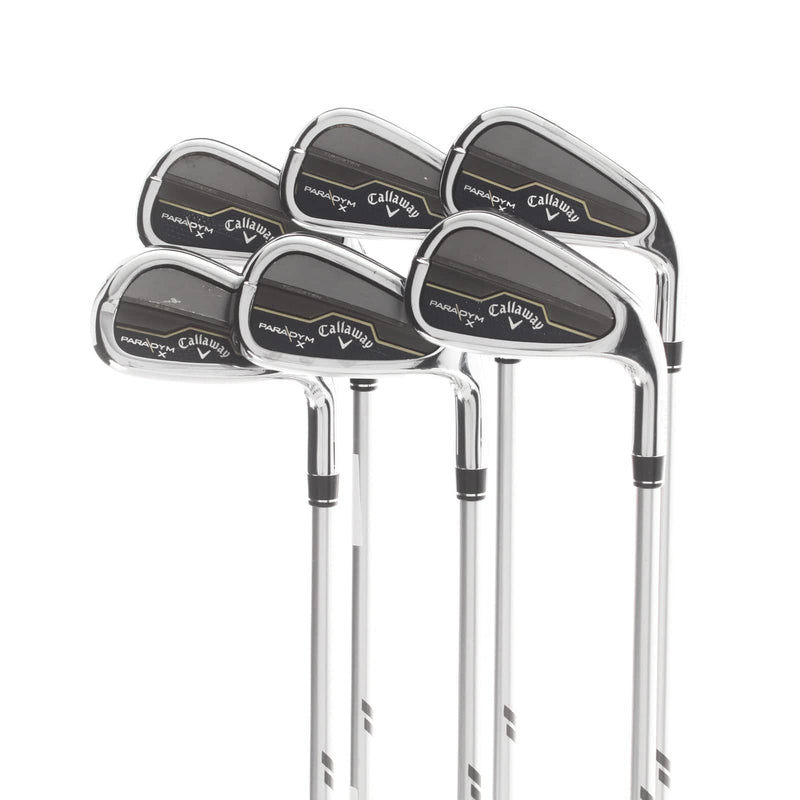 Callaway Paradym X Graphite Mens Right Hand Irons 5-PW Senior - Aldila Ascent 50