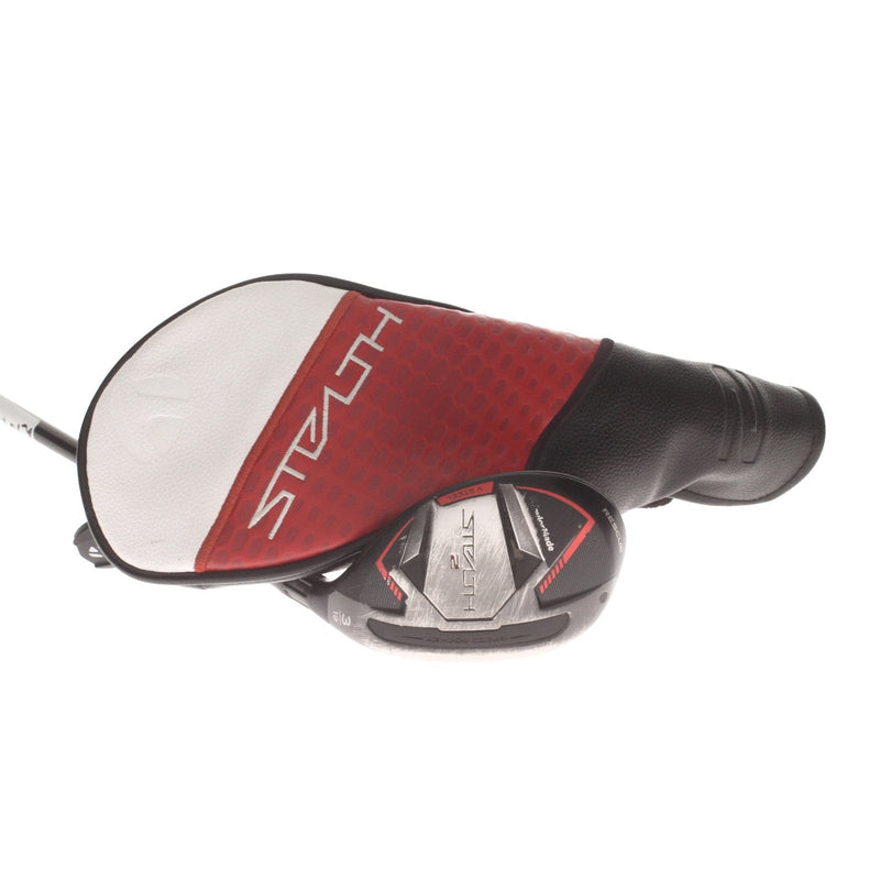 TaylorMade Stealth 2 Graphite Mens Right Hand 3 Hybrid 19* Stiff - Fujikura Ventus Red 7-S