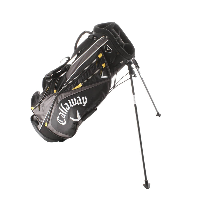 Callaway Warbird Stand Bag - Black/White/Yellow