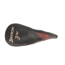 Srixon ZX Graphite Mens Right Hand Fairway 3 Wood 15* Stiff - HXRDUS Smoke Black 6.0 60g