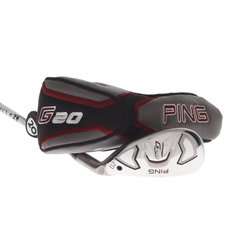 Ping G20 Graphite Mens Right Hand 3 Hybrid 20* Regular - Ping TFC 169H