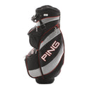 Ping Frontier LT Cart Bag - Black/Red