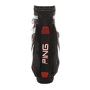 Ping Frontier LT Cart Bag - Black/Red
