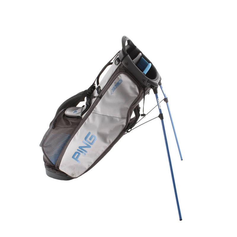 Ping 4 Series Stand Bag - Grey/Blue