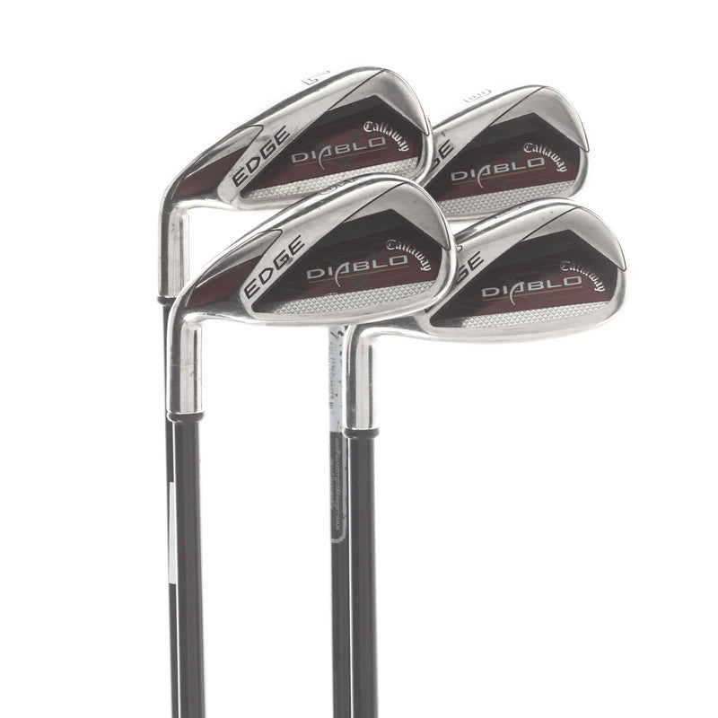Callaway Diablo Edge Graphite Mens Left Hand Irons 7-PW Senior - Callaway 65g