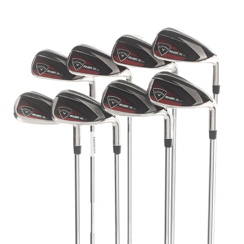 Callaway RAZR X HL Steel Mens Right Hand Irons 4-SW Uniflex - True Temper M-10 XP