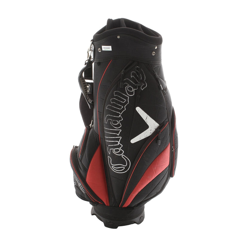 Callaway Cart Bag - Black/White/Red