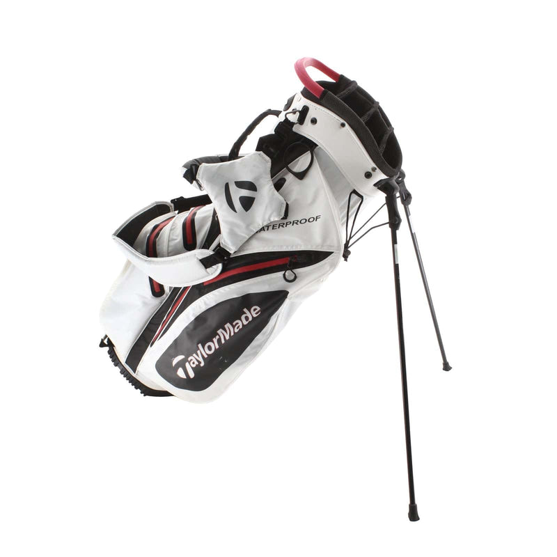 TaylorMade Stand Bag - White/Grey/Red