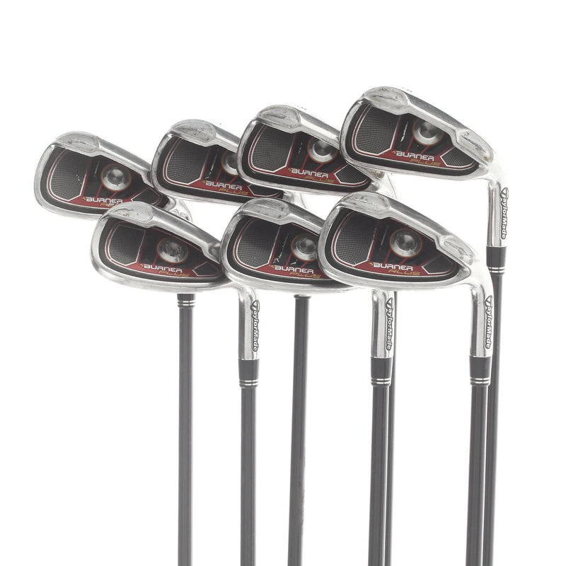 TaylorMade Burner Plus Graphite Mens Right Hand Irons 5-SW Regular - REAX 60